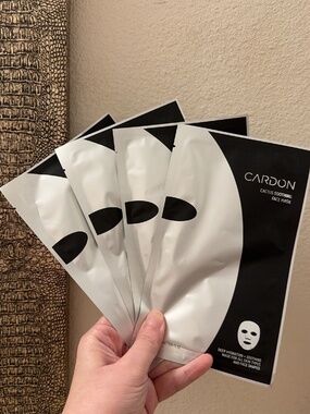 4pc Cardon Cactus Soothing Face Mask 1pc*4
